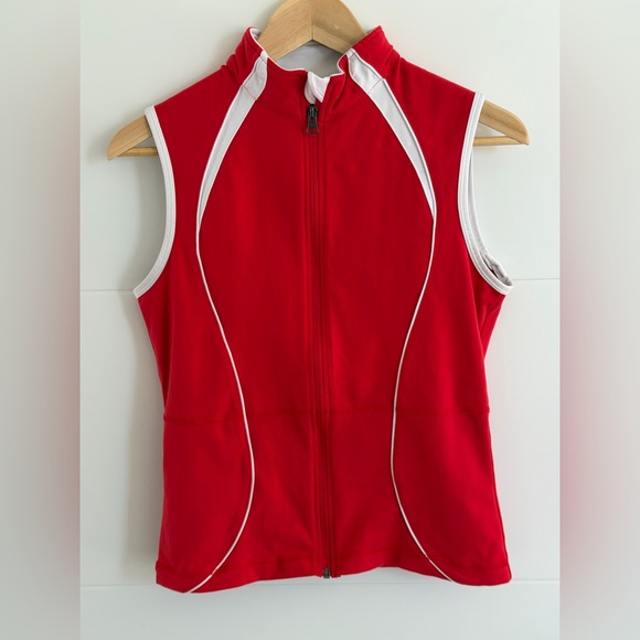 lululemon athletica Tops - Lululemon: Women’s Sleeveless Full Zip-Up Top (ptp approx 16.5in)